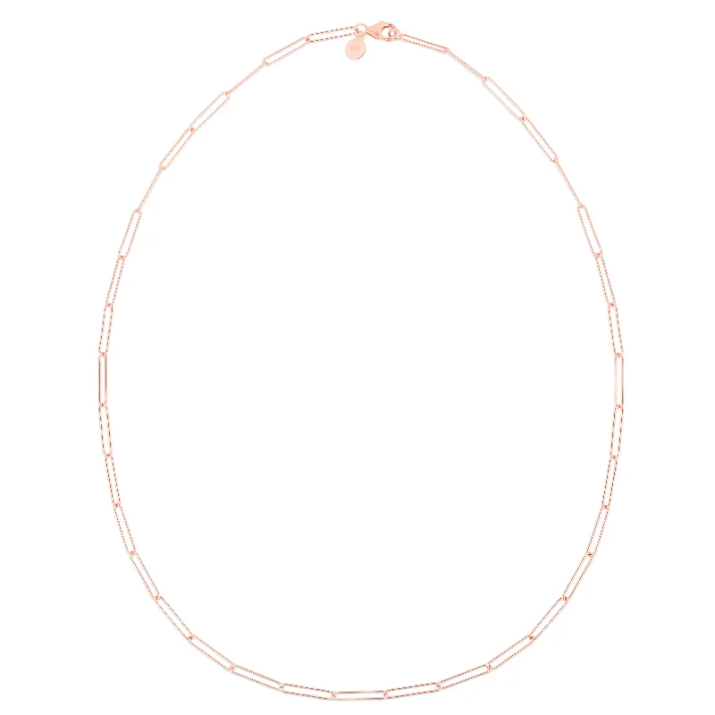 14K Lungo Paperclip Chain Bracelet