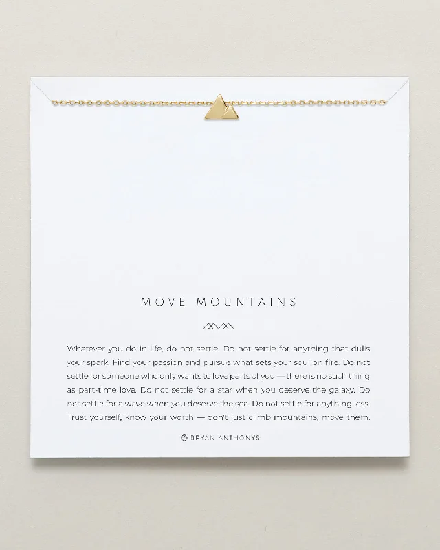 Move Mountains Necklace