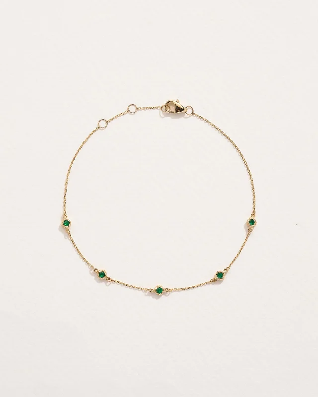 Emerald Station Bracelet